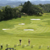 A view of the driving range at Corral de Tierra Country Club