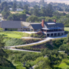 Aerial view of the clubhouse at Corral de Tierra Country Club