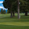 A view of a green at Lake Almanor Country Club