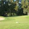 A view of the 9th green at Davis Golf Course