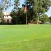 A view of hole #7 at Rancho Duarte Golf Club