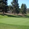 A view of the 13th green at Boulder Oaks Golf Club