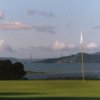 A view of hole #18 at Berkeley Country Club