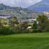 A view of a green at McInnis Park Golf Center