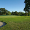 A view of a green at Vineyard Knolls Golf Club