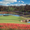 A view of green #1 at Reidy Creek Golf Course