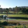 A view of the 9th green at Calabasas Golf & Country Club