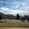 A view of the practice area at Friendly Valley Golf Course