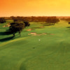 A view of the 1st green at SeaCliff Country Club