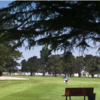A view of a tee at Salinas Fairways Golf Course