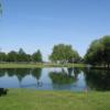 A view over the water from Emerald Lakes Golf Course