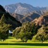 A view of the 11th hole at San Dimas Canyon Golf Course