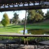 A view from a terrace at Spring Hills Golf Course