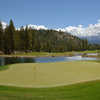 A view of the 16th green at Coyote Moon Golf Course