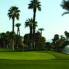 A view of a green at Indian Palms Golf & Country Club