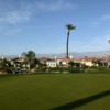 A view of a hole at Indian Palms Golf & Country Club