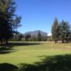 A view of a hole at Mount Saint Helena Golf Course