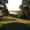 A morning view on the 1st tee from River Course at Alisal
