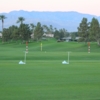 A view of the driving range at Mountain Vista Golf Club