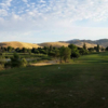 A view from a tee at Lone Tree Golf Course