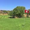 View from a green at Los Serranos Golf & Country Club