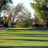 A view of the 15th green at Apple Valley Golf Course