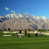 A view of the driving range at Cimarron Golf Club