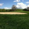 A view of the new bunker on #4 at Franklin Canyon Golf Course