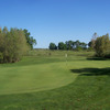 A view of the 8th green at Castle Oaks Golf Club