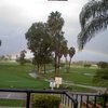 A rainy day view from Rancho San Joaquin Golf Course