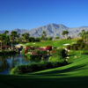 A view over a pond at Hideaway Club