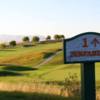 A view from tee #1 sign at Zinfandel from Poppy Ridge Golf Course