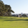 A view from a fairway at Lake Merced Golf & Country Club