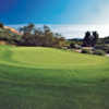 A view of green #8 at Ridgeline Golf Course from Moorpark Country Club.