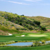 A view of hole #1 at Moorpark Country Club - The Canyon Crest Golf Course