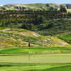 A view of the 5th hole at Creekside Golf Course from Moorpark Country Club.