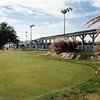 A view of the driving range at Van Buren Golf Center