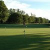 A view of the practice area at Bing Maloney Golf Course