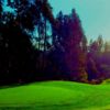 A view of hole #7 at executive par 3 from Lake Chabot Golf Course