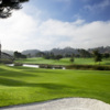 A view of green #9 at Riverwalk Golf Club - Mission Course