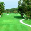 A view of the 16th green at Poplar Creek Golf Course