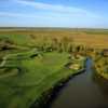 A view of the 16th green at Stevinson Ranch
