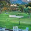 A view of the 18th hole at San Juan Hills Golf Club
