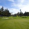 A view of a hole at Sunnyvale Golf Course