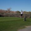 A view of a tee at Del Rio Country Club.