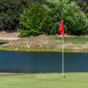 A view of two holes at Yosemite Lakes Park Golf Course.