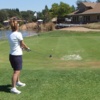 A view of a hole at Auburn Lake Trails Golf Course.