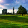 A view of a hole at Exeter Golf Course.