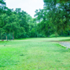 A view of hole #4 from the tee at Allen's Golf Course.