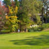 A view of a green at Ukiah Valley Golf Course.